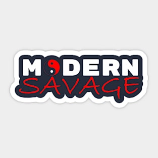 Modern Savage Sticker